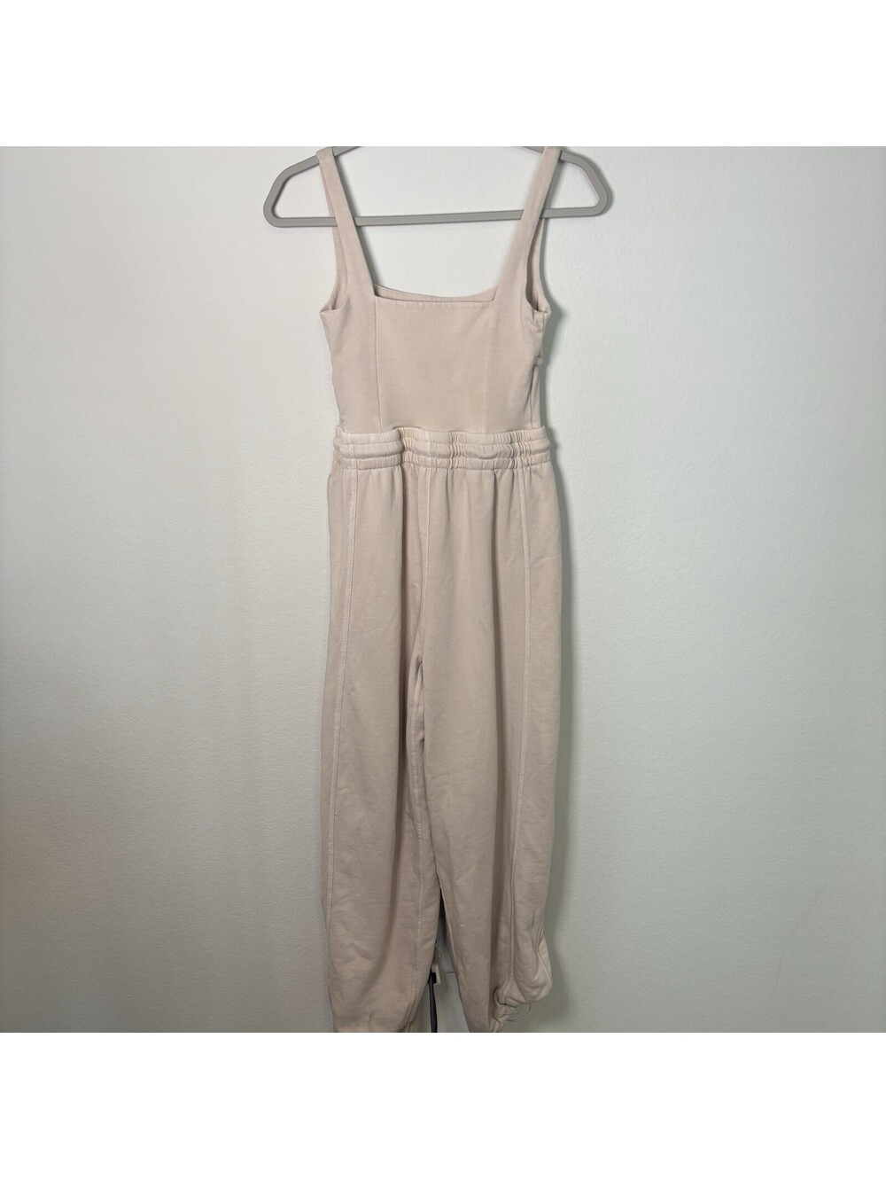 Free People FP Movement Inbound Jumpsuit Womens XS Baby Pink Cashmere Comfy Cozy - Picture 4 of 7
